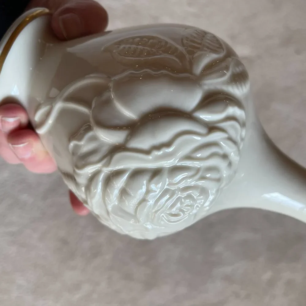 Lenox Antique Rose Porcelain Bud Vase Collectible (like new) - Picture 5 of 10
